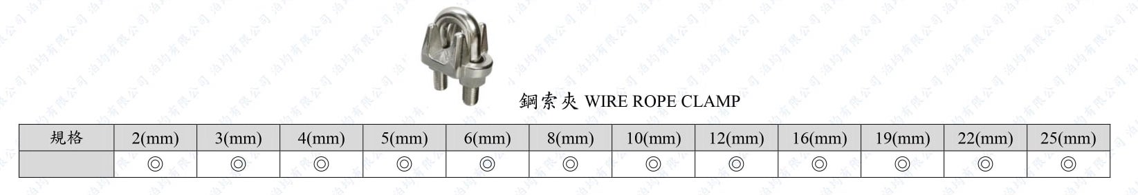 WIRE ROPE CLAMP