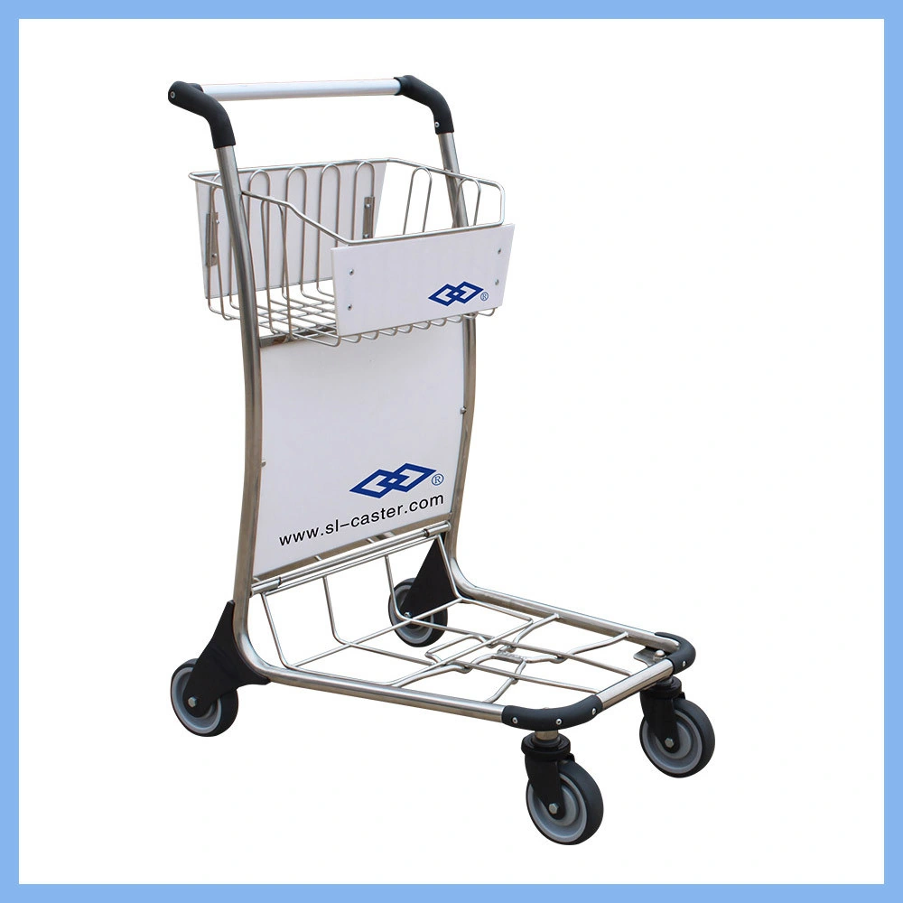 Stainless Steel Luggage Trolley