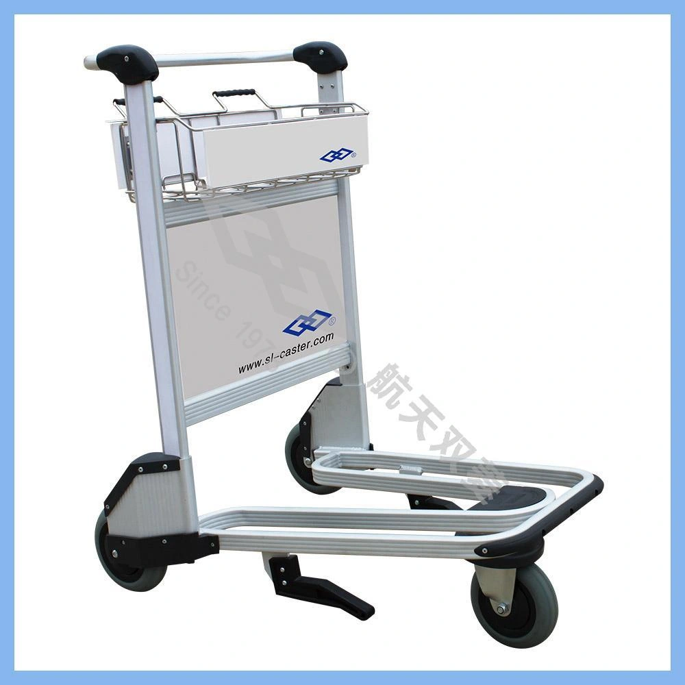 Aluminum alloy trolley with brake